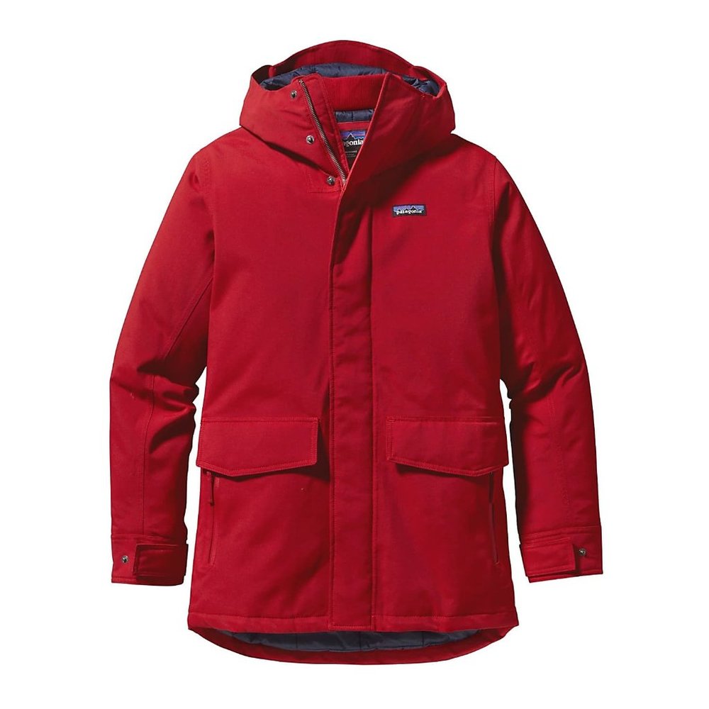 Patagonia Men's Stormdrift Parka Insulated Jacket Red Small